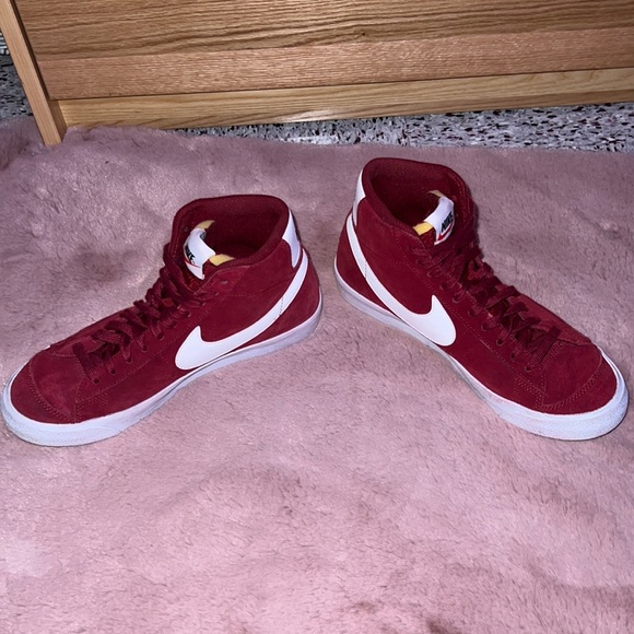 Nike Shoes Mens Nike Blazer Mid 77 Suede Team Poshmark